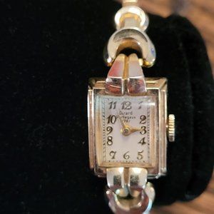 Ladies Girard Perregaux 10K gold filled vintage watch.